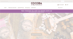 Desktop Screenshot of cocobachocolate.com